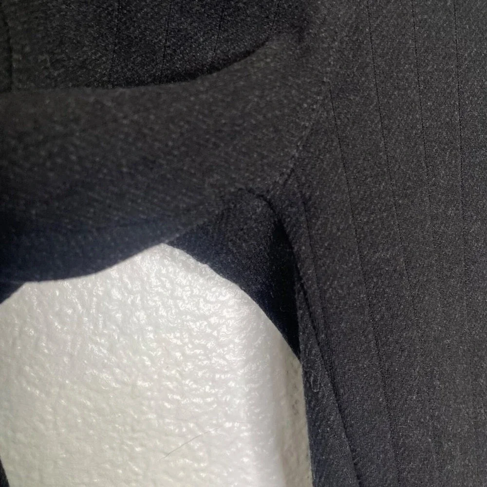 Betabrand Dress Pant Yoga Pants Black Skinny Leg Ankle Zip Work Trousers Small